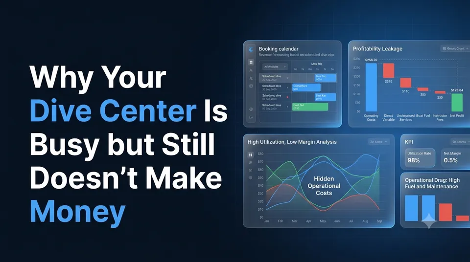 Why Your Dive Center Is Busy but Still Doesn't Make Money